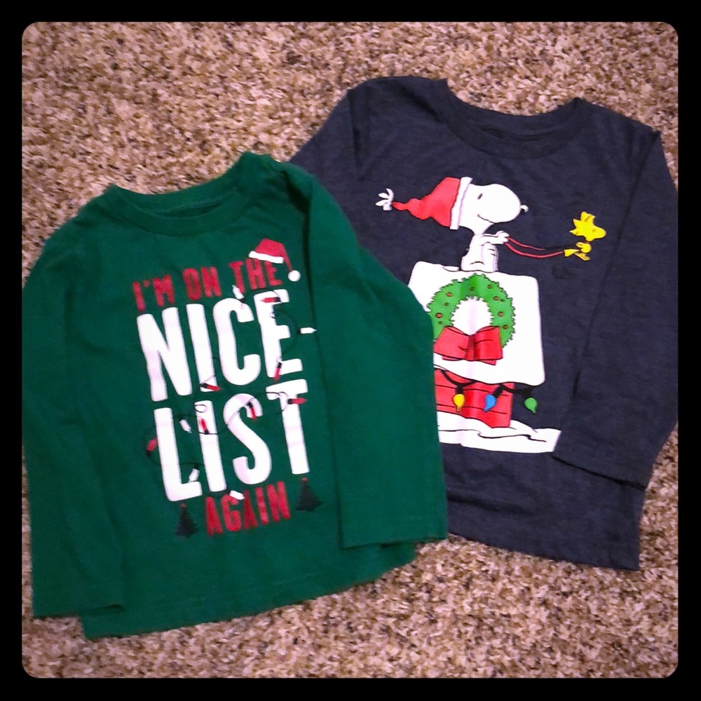 Holiday T-shirt’s size 3T